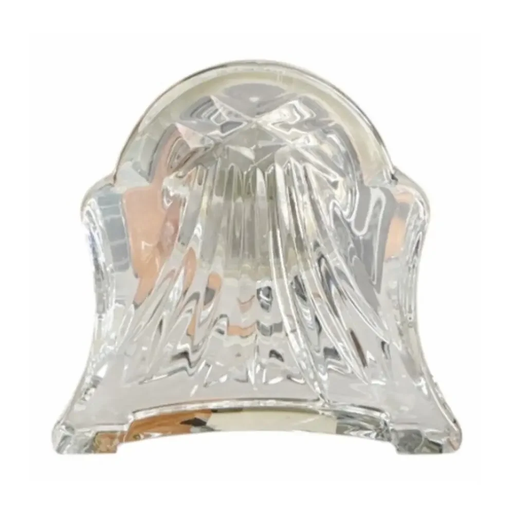 Waterford Abbey Crystal Small Quartz Desk Battery Clock